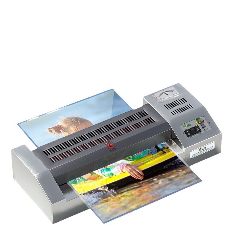 古德塑封机A3A4铁壳照片过塑机过胶机封塑相片压膜机覆膜机家用办