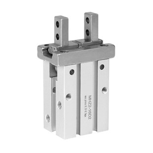 SMC型手指气缸MHZ2平行气动气爪夹具机械手 可替代亚德客HFZ气缸