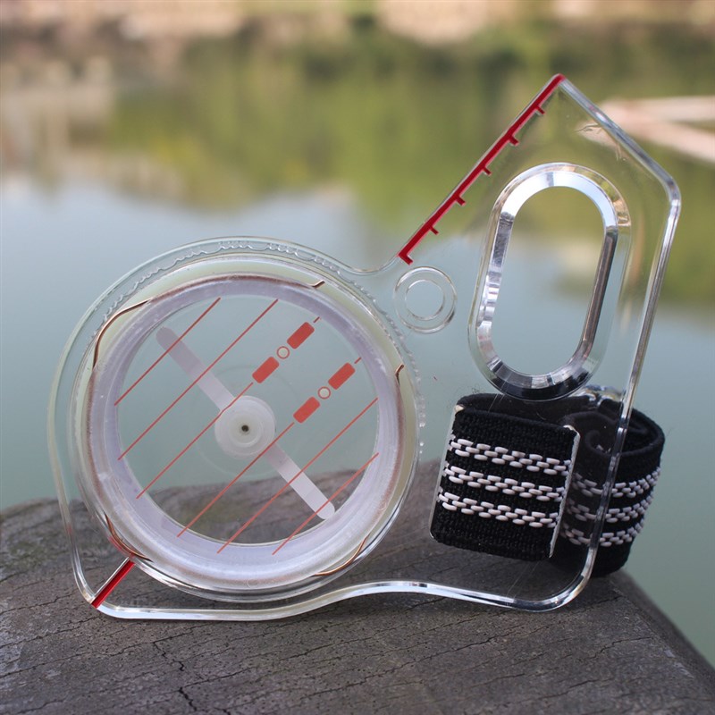 大小学生定向越野绘图左手拇指式指北针指南针高磁性稳定性强