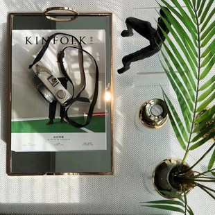 真书样板间轻奢样板房英文装饰书房真书杂志摆件装饰品可翻页真书