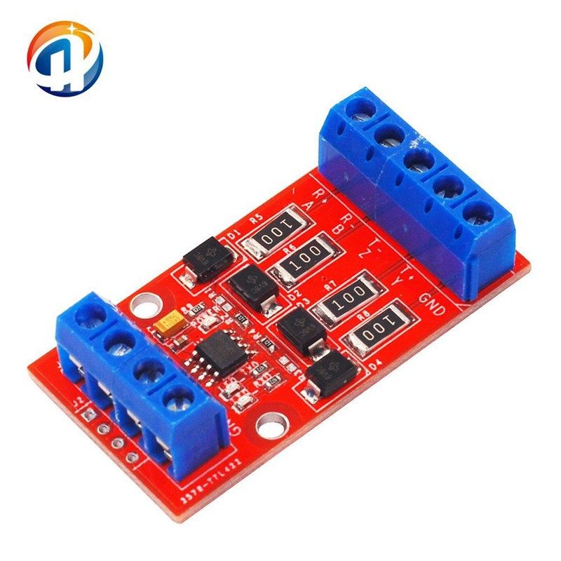 3.3V/5VRS422互转TTL双向信号模块 全双工422转单片机UART串口转