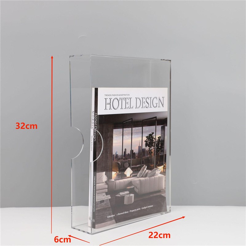 现代简约亚克力透明书架摆件样办公室电视柜书柜书房客厅桌面装饰