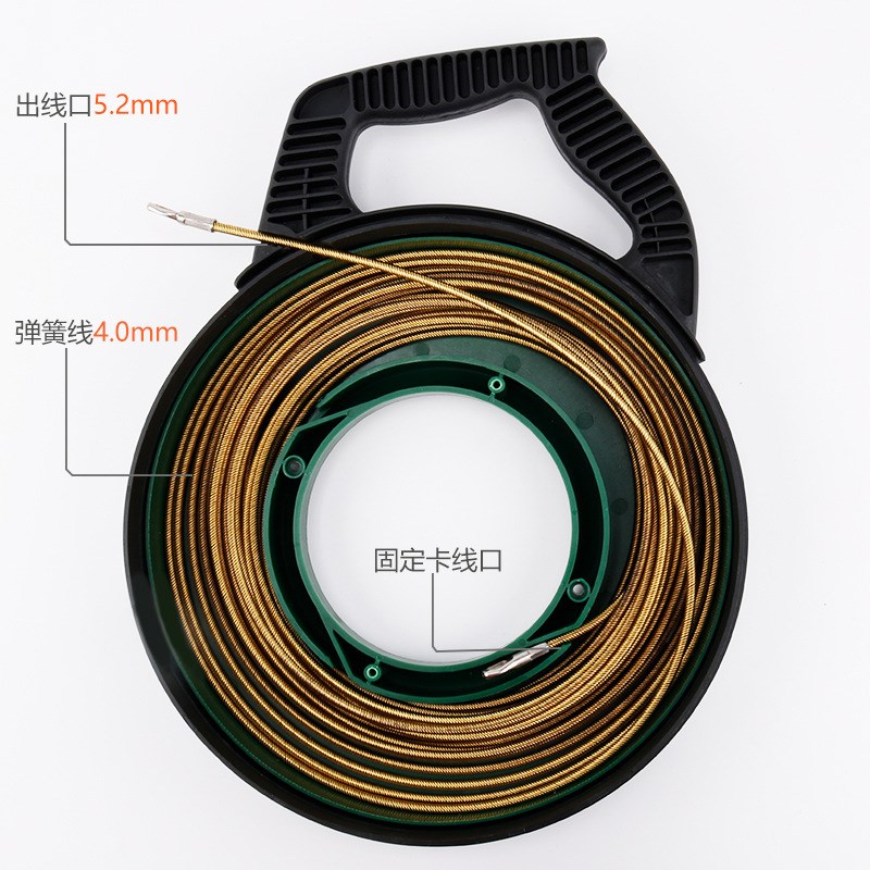 弹簧穿线器电工专用穿墙线穿管器暗线管引线器网线拉线串线穿引器
