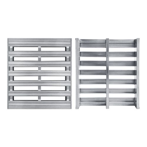 川字卡板钢制托盘叉车铁托盘仓储铁托盘重型工业金属栈板物流地牛