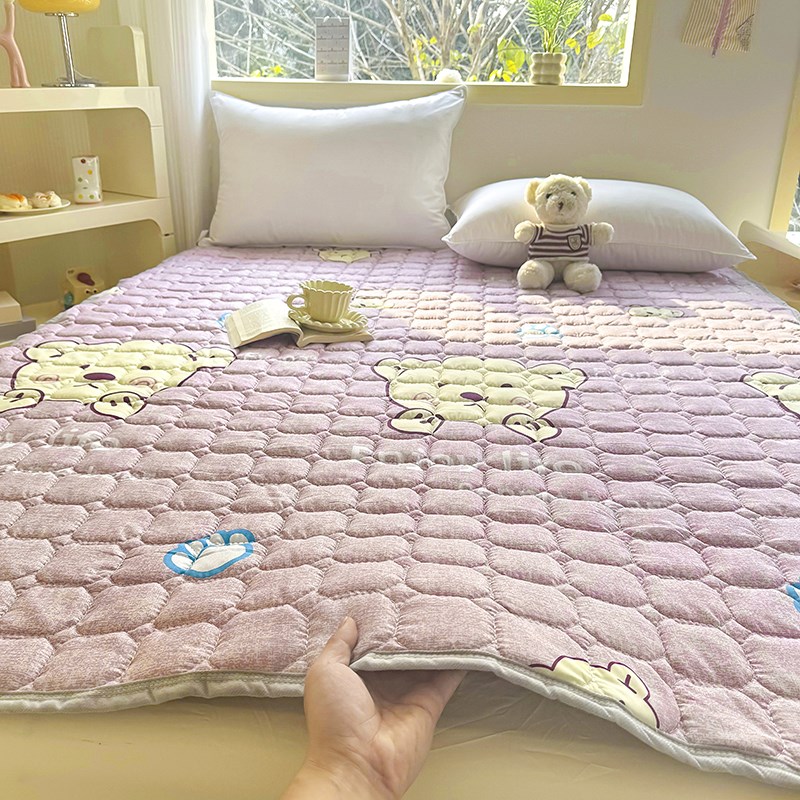 床垫软垫家用卧h室垫被褥子防滑床护垫床宿舍学生单人床盖炕单铺