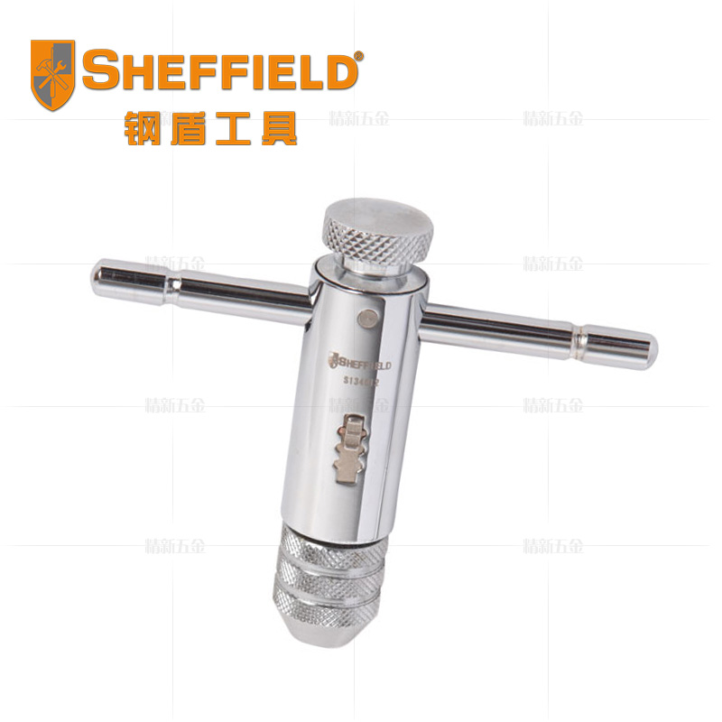 钢盾工具M3-M1j0/M5-M12T型棘轮丝锥绞手板牙铰手丝攻扳手丝锥绞