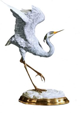 仙鹤玄关23装饰家居饰品桌面工艺品14动物陶瓷装饰客厅摆件门厅