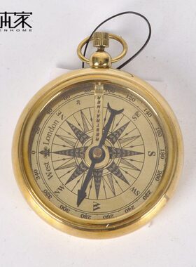 便携北指罗盘小学生迷你针运动户外指南针高精度纯铜儿童印度进口