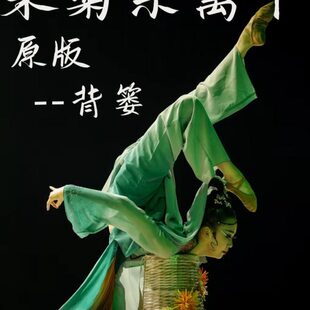 原版跳舞蹈古典舞舞带艺考剧目小表采菊东篱下道具专用演背篓双肩