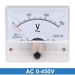 450V发电机指针式 85L1 交流电压仪表250V300V500V1000V械伏特表头