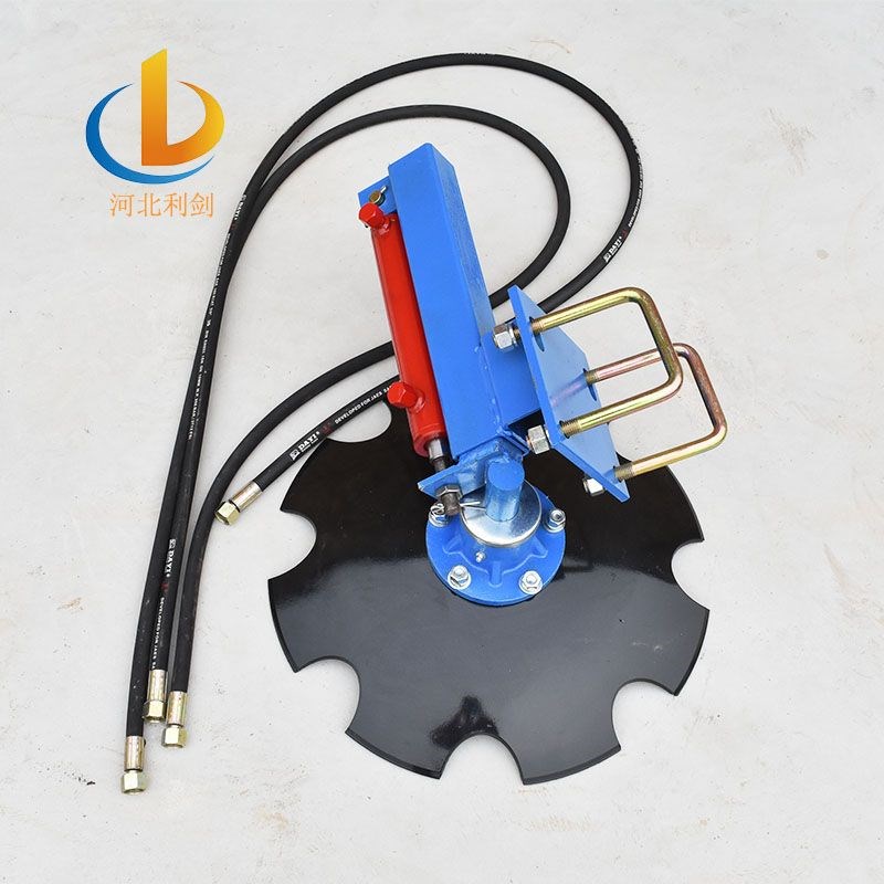 旋耕机加装液压圆盘扶背犁拖拉机液压打埂器起垄器播Y种机加厚新