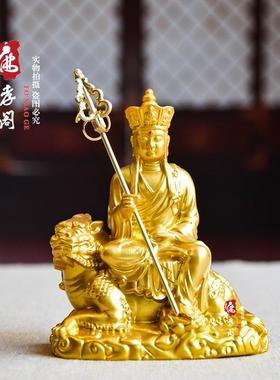 精品大愿地藏金身小佛像随身佛居家佛堂供奉地藏王菩萨车摆件结缘