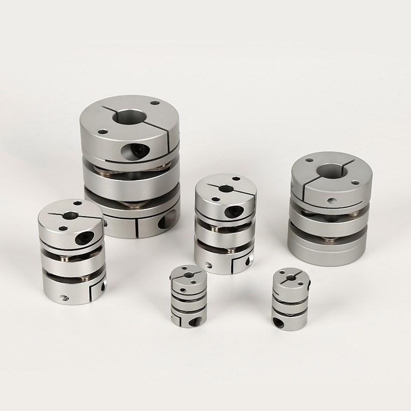 供应 铝合金双膜片联轴器 弹性大扭矩连轴器编码器电机连接器