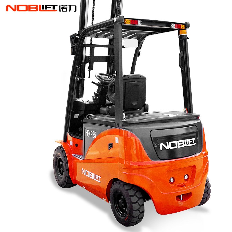 诺力座驾式全电动叉车四轮小型充电配重平衡式搬运车3吨FE4P升3米