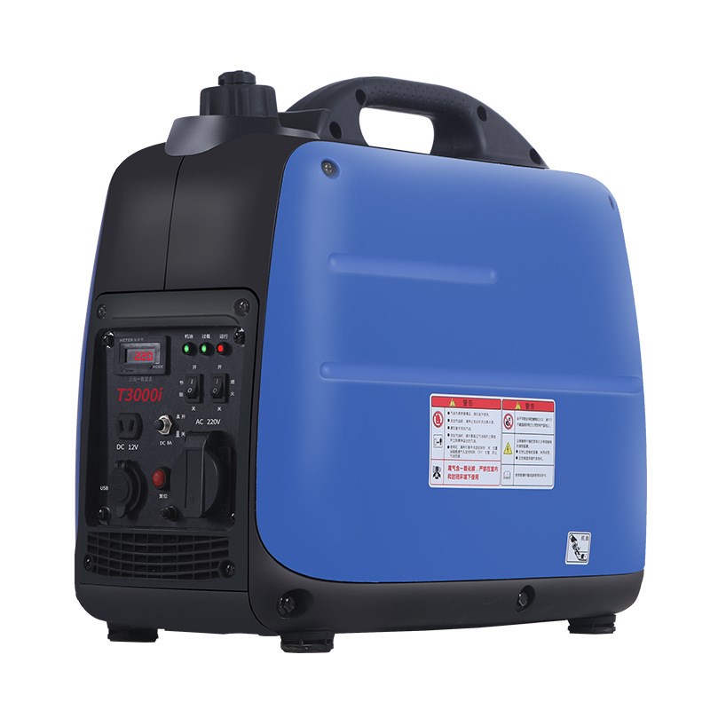 便携式数码变频汽油发电机家用静音小型房车/23kW220v户外工厂直