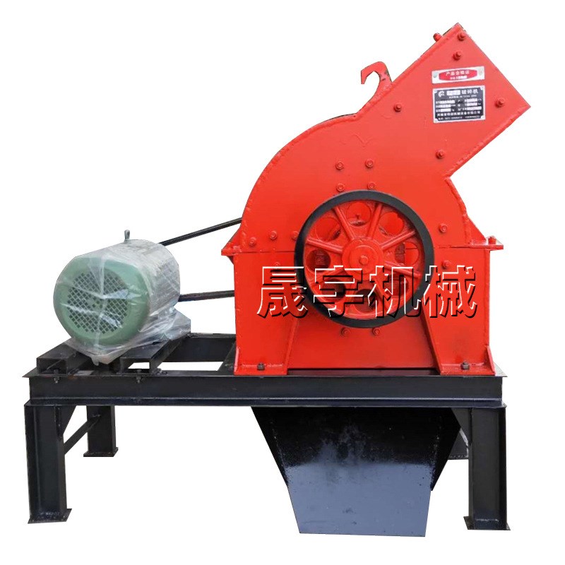 移动煤矸石砖头打砂机 玻璃瓶小锤破 建筑垃圾粉碎锤式破碎机