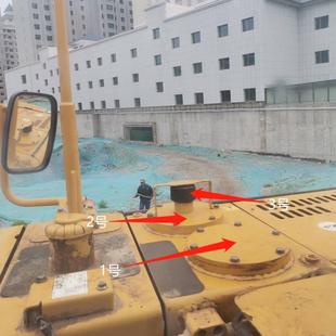 95挖掘机液压油箱盖进油回油盖子呼吸滤 临工60 密封圈