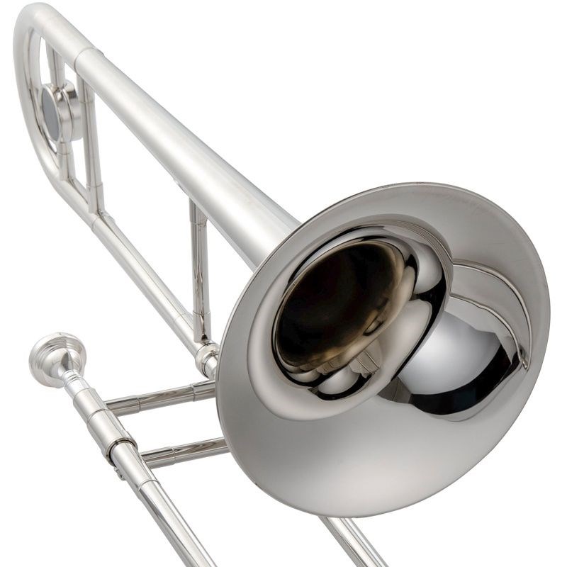 次中音长号g乐器降B调拉管金银双色710长号乐器