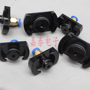 点胶机针筒连接器5 55CC铝合金转接头金属盖适配器针筒配件