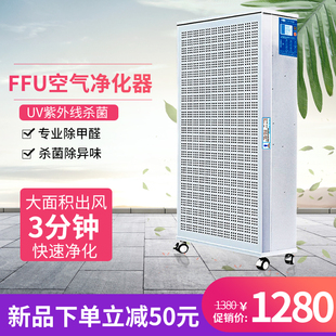 ffu空气净化器家用杀菌除臭卧A室棋牌艾灸吸烟机除异味甲醛净化器