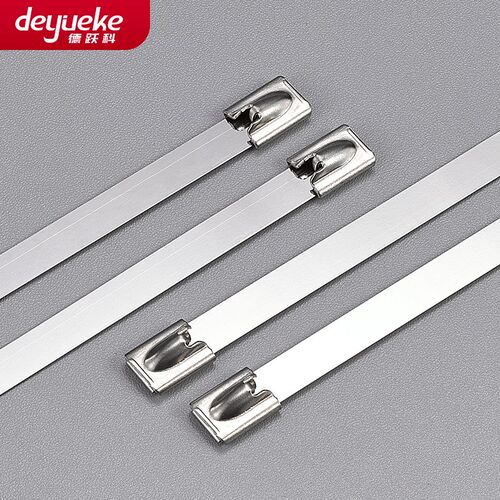 304不锈钢船舶扎带自锁4.6MM电线桥架金属室外抗氧化船用束线绑带