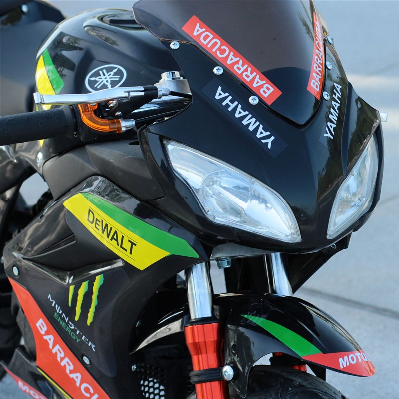 探路者迷你49CC大中型跑车 两轮ECT摩托车 迷你公路赛 迷你摩托车