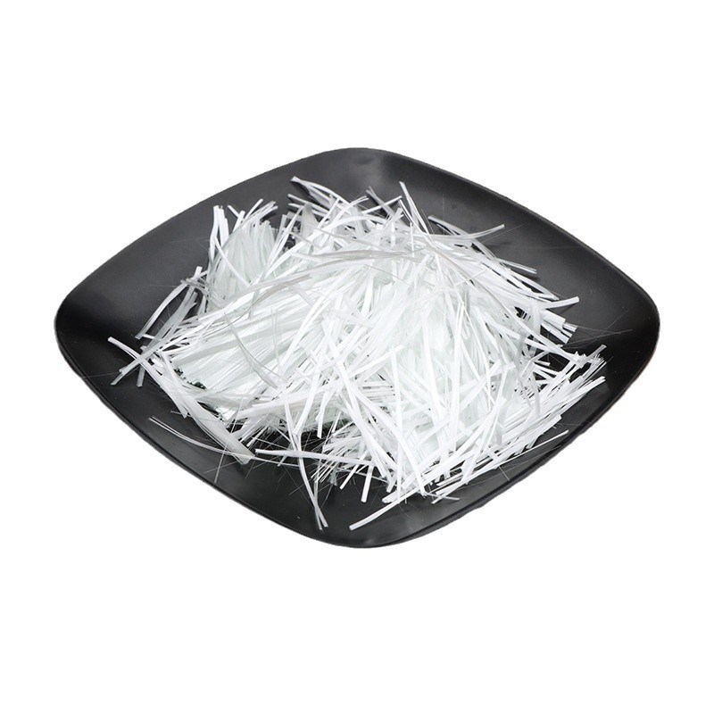 工厂无碱玻璃纤维 短切纱0.65cm抗冻抗裂短切丝玻纤维