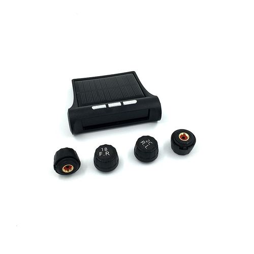 车载TPMS胎压监测系统汽车用无线太阳能胎压监测器外置胎压检测器