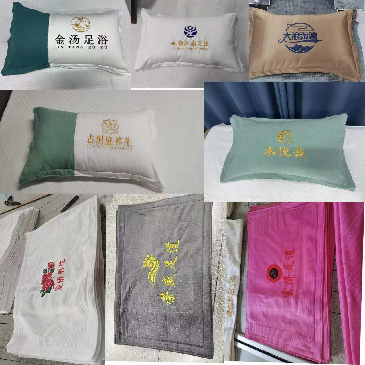 定制足浴足疗沙发专用枕头美容洗脚按摩养生采耳泰式床枕套皮枕芯