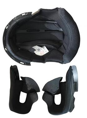 LS2摩托车头盔FF370/358/353/394/599/325/390/327/521原装内衬