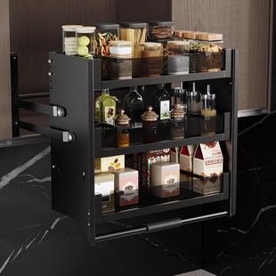 600加高吊柜升降拉篮三层400窄小尺寸450上柜下拉式800升降机700