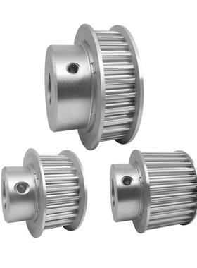 同步带轮 HTD5MBF型 26齿 带宽10   机械铝合金皮带轮