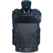 龙章御战术背心马甲快拆黑色Molle多功能防刺服户外执勤耐磨防D衣