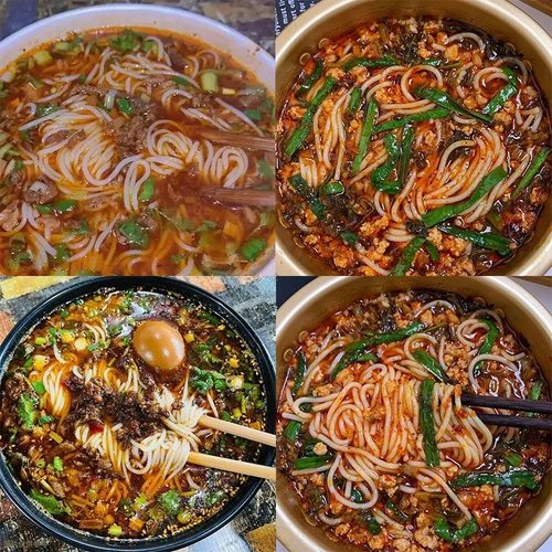 正宗升级云南过桥米线桶装香菇鸡汤速食免煮夜宵零食冲泡整箱批发