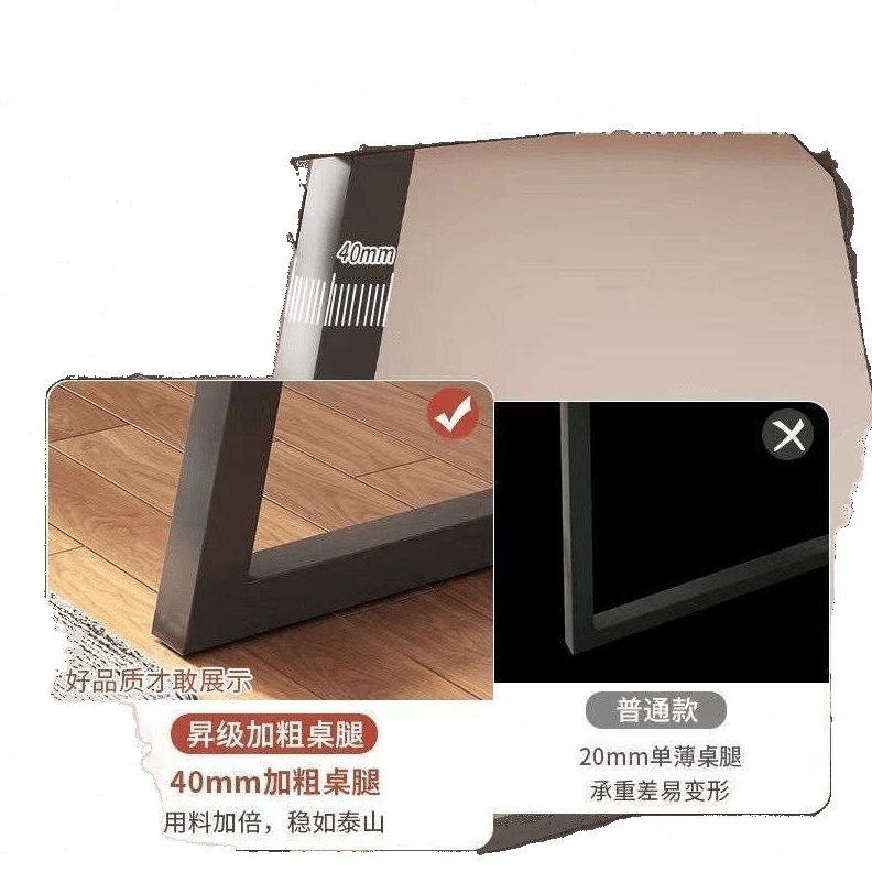 甄选新中式茶桌椅组合一桌五椅实木色喝茶桌客厅公大板泡茶桌茶几