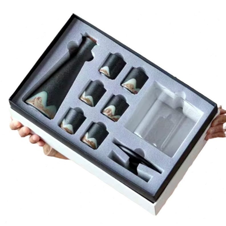 公司商务礼品档温酒具酒壶酒杯热陶瓷酒器送长辈年会伴手礼套装