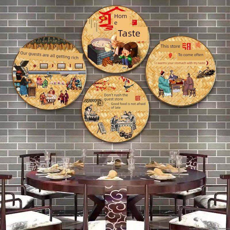 酒店私人房间墙面装饰挂件农家乐庭院墙面壁画农场餐厅创意Pvc板,家居饰品,现代装饰画,淘宝优惠券,粉丝福利购,淘宝优惠卷