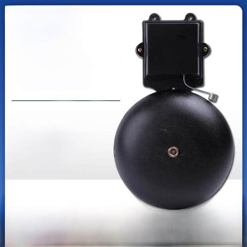 铸铁电铃厂通勤学校通勤车间手鼓220V钟表6 8 10 12英寸