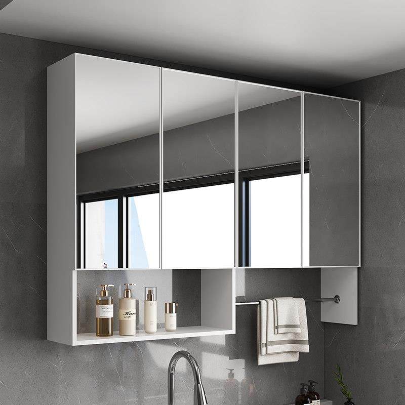 定制阳台太空铝吊柜镜柜镜子储物柜组合墙壁柜挂柜卫生间挂墙式,家装主材,浴室镜柜,淘宝优惠券,粉丝福利购,淘宝优惠卷