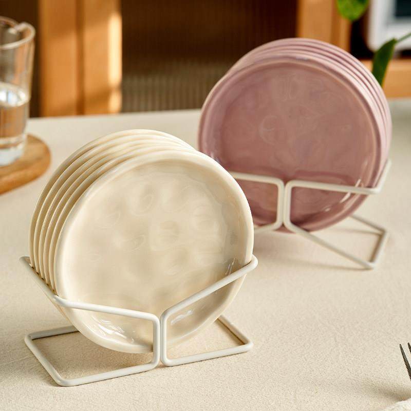 新款吐骨碟家用陶瓷装骨碟餐桌垃圾渣盘餐具小碟子残渣盘6寸,餐饮具,碟,淘宝优惠券,粉丝福利购,淘宝优惠卷