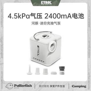 多功能电动充气泵气垫床真空压缩袋抽气迷你泵泳圈 户外露营便携式