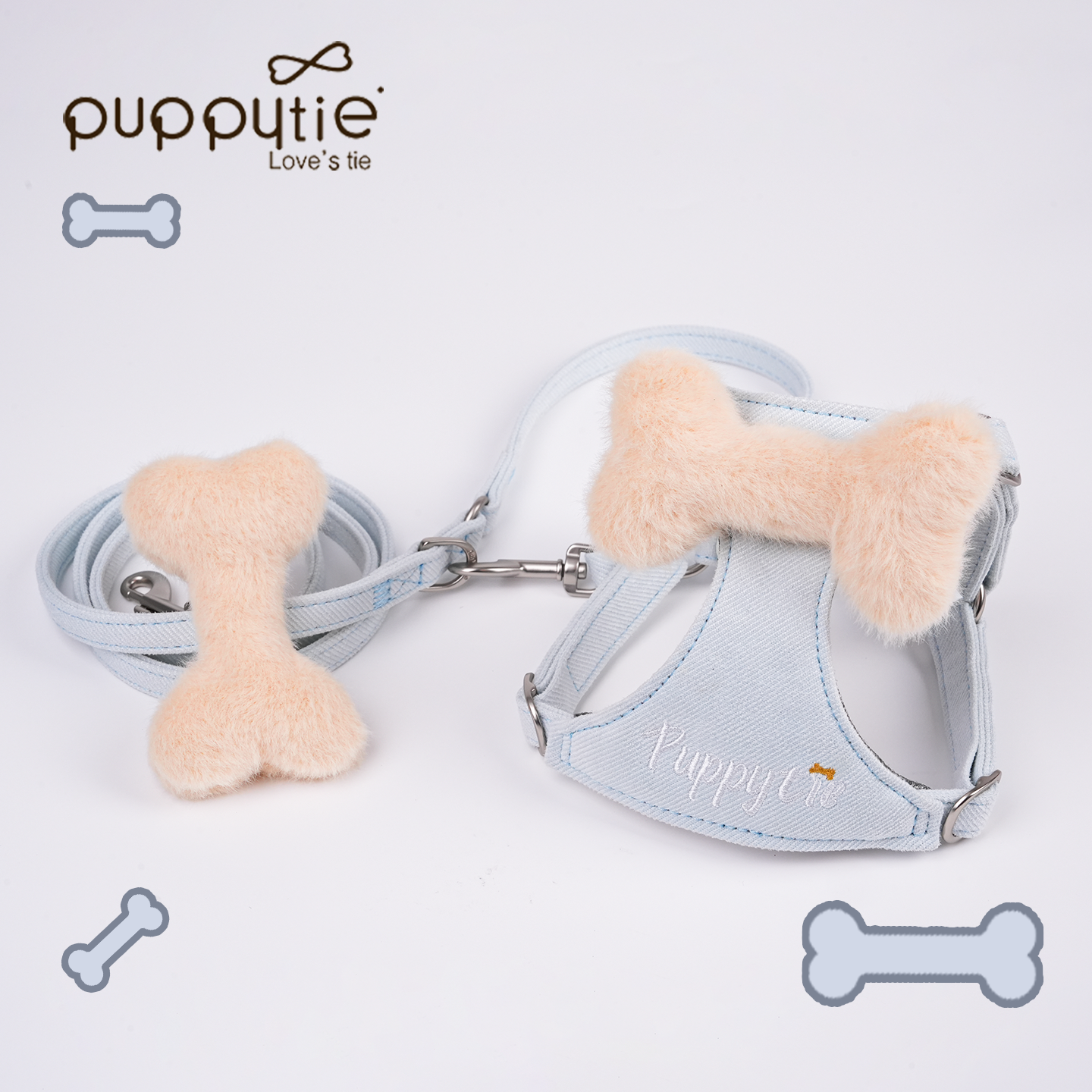 puppytie宠物狗狗胸背带