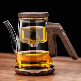 全玻璃内胆茶水分离泡茶杯泡茶神器 高档磁吸飘逸杯泡茶壶顶壶新款