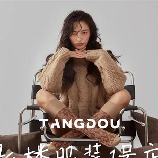 拍照亲子摄影主p题照相服装 网红款 照相馆全家福母子母女W咖色麻花