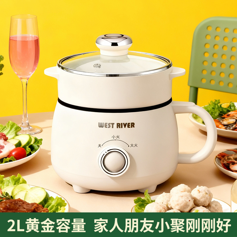 德国全自动电炸锅电炒锅电热火锅多功能料理锅家用电炸锅不粘锅