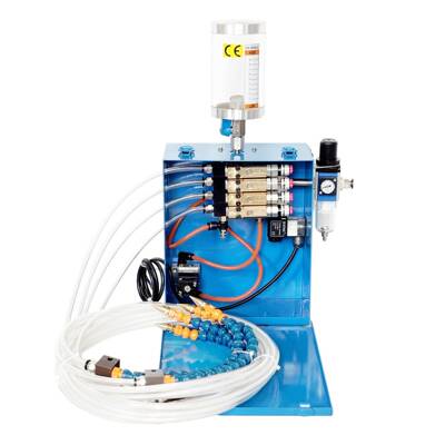 全自动控制滚齿机圆锯铝材锯床MQL微量润滑系统铝板锯床脉冲泵