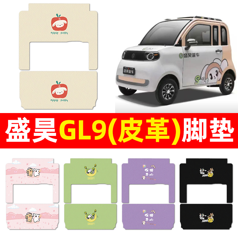 适用【盛昊GL9】三轮车脚垫