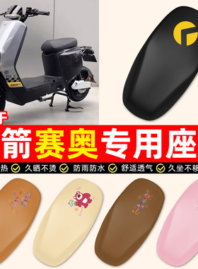 适用金箭赛奥RG120z至尊版pro电瓶电动车配件防水防晒座套坐垫套