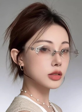 GM千禧风无框防紫外线墨镜