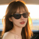 GM同款 太阳眼镜 jennie猫眼墨镜女高级感显脸小防紫外线晒2026新款